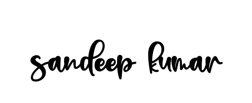 Handwritten Signature for Sandeep-kumar - Style 136 Online