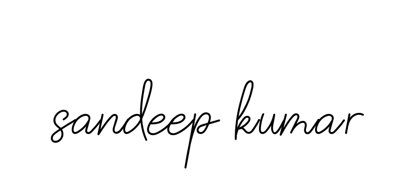 Handwritten Signature for Sandeep-kumar - Style 145 Online
