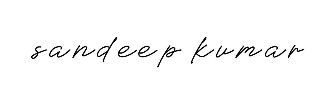 Handwritten Signature for Sandeep-kumar - Style 152 Online