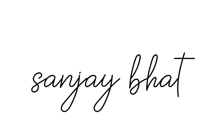 Sanjay-bhat signature