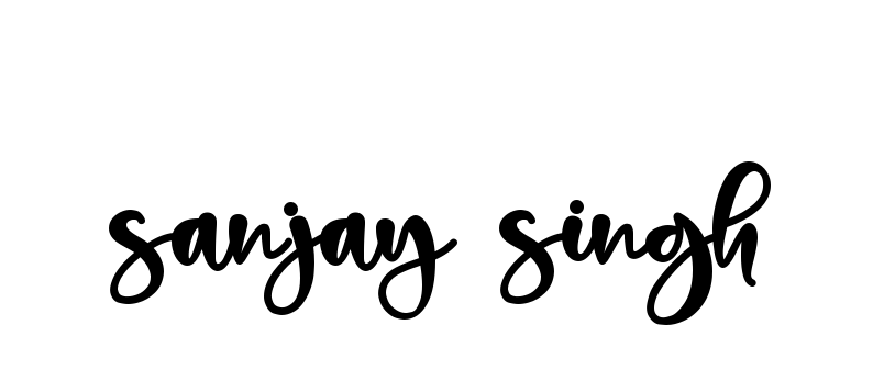 Handwritten Signature for Sanjay-singh - Style 136 Online