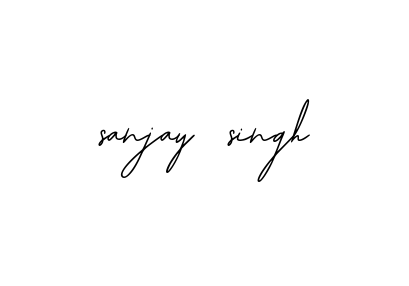 Handwritten Signature for Sanjay-singh - Style 139 Online