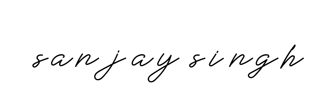 Handwritten Signature for Sanjay-singh - Style 152 Online