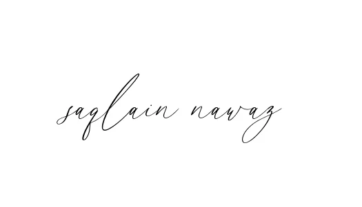 Handwritten Signature for Saqlain-nawaz- - Style 134 Online