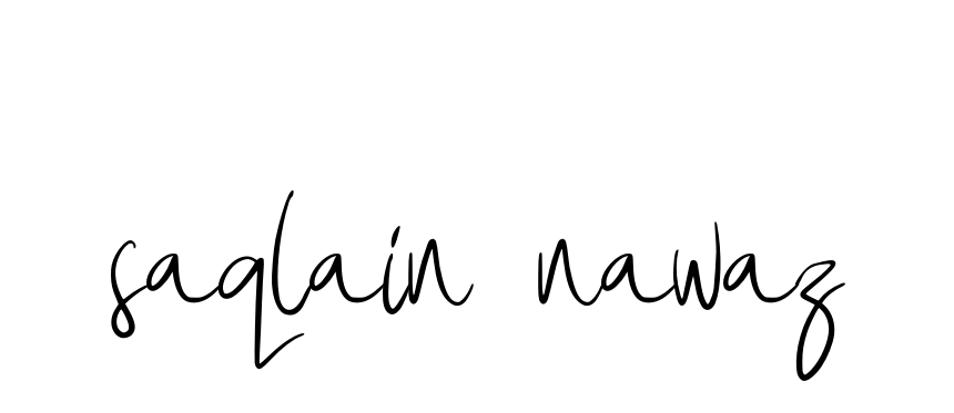 Handwritten Signature for Saqlain-nawaz- - Style 146 Online
