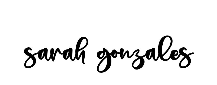 Sarah-gonzales signature