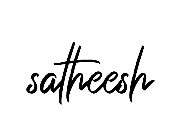 Handwritten Signature for Satheesh- - Style 149 Online