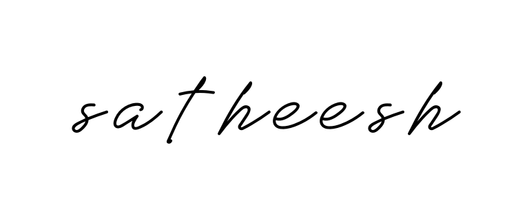 Handwritten Signature for Satheesh- - Style 152 Online
