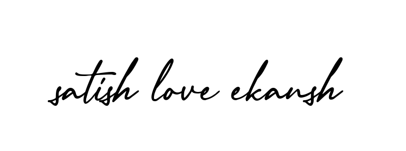 Satish-love-ekansh signature