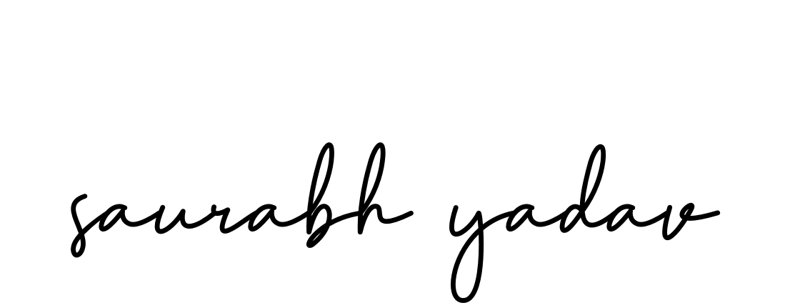 Saurabh-yadav signature