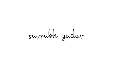 Saurabh-yadav signature