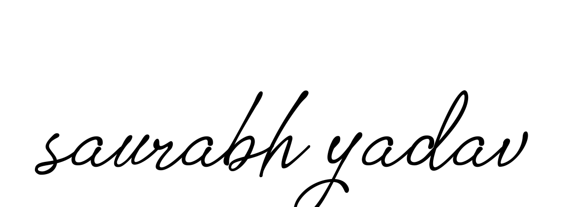 Saurabh-yadav signature