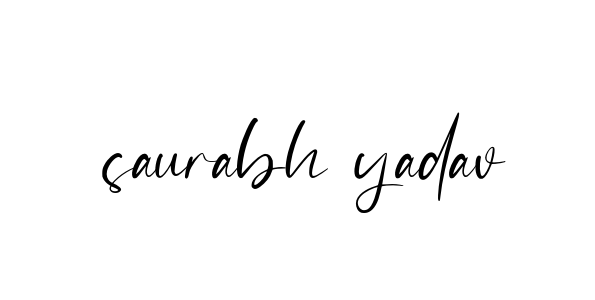Saurabh-yadav signature