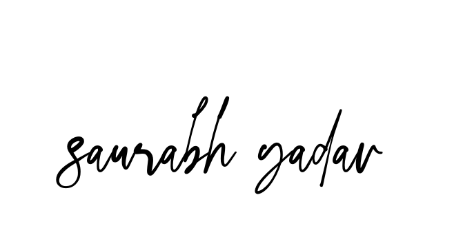 Saurabh-yadav signature