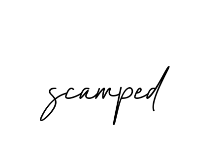 Scamped signature