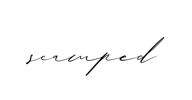 Scamped signature