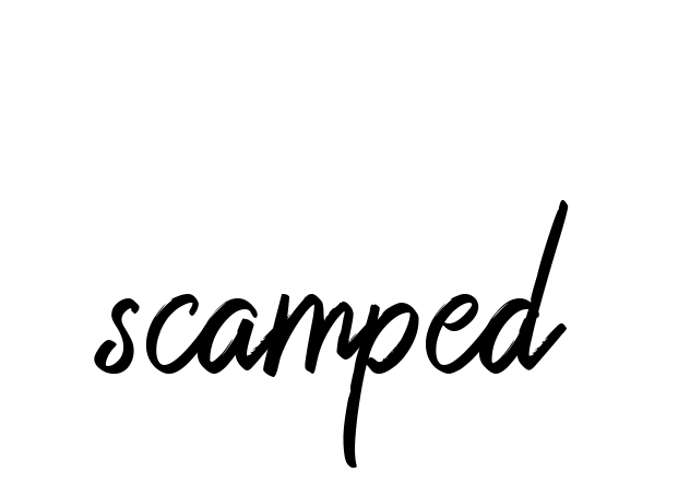 Scamped signature