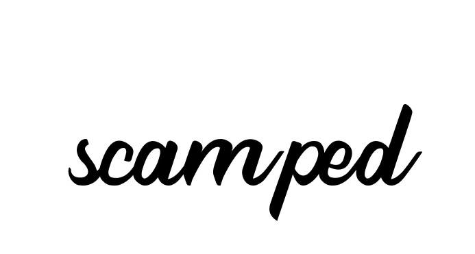 Scamped signature