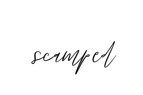 Scamped signature