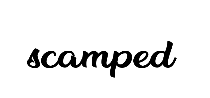Scamped signature