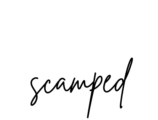 Scamped signature