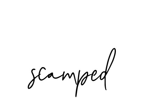 Scamped signature