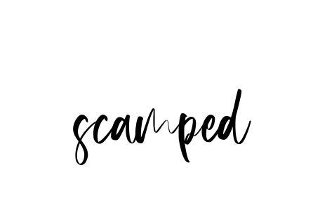 Scamped signature