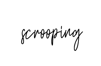 Handwritten Signature for Scrooping - Style 154 Online