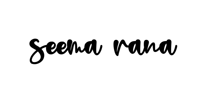 Seema-rana signature