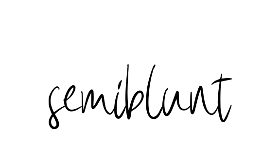 Handwritten Signature for Semiblunt - Style 146 Online