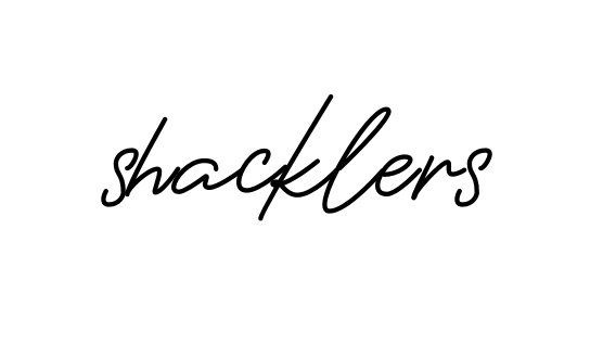 Handwritten Signature for Shacklers - Style 150 Online