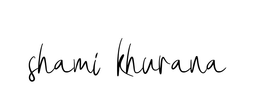 Handwritten Signature for Shami-khurana - Style 146 Online