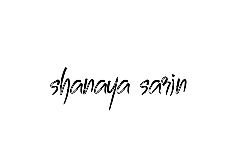 Shanaya-sarin signature