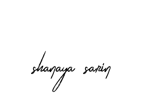Shanaya-sarin signature
