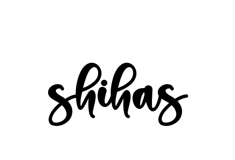 Handwritten Signature for Shihas - Style 136 Online