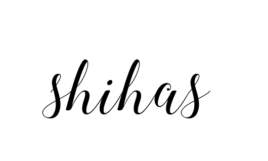 Handwritten Signature for Shihas - Style 144 Online