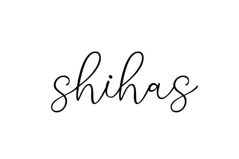 Handwritten Signature for Shihas - Style 147 Online