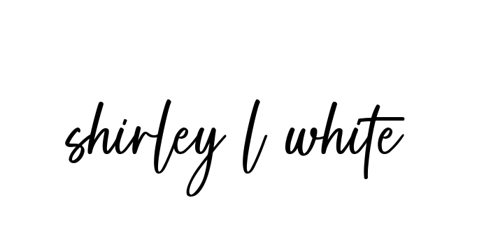 Handwritten Signature for Shirley-l-white - Style 142 Online