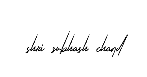 Handwritten Signature for Shri-subhash-chand - Style 133 Online