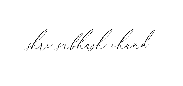 Handwritten Signature for Shri-subhash-chand - Style 134 Online