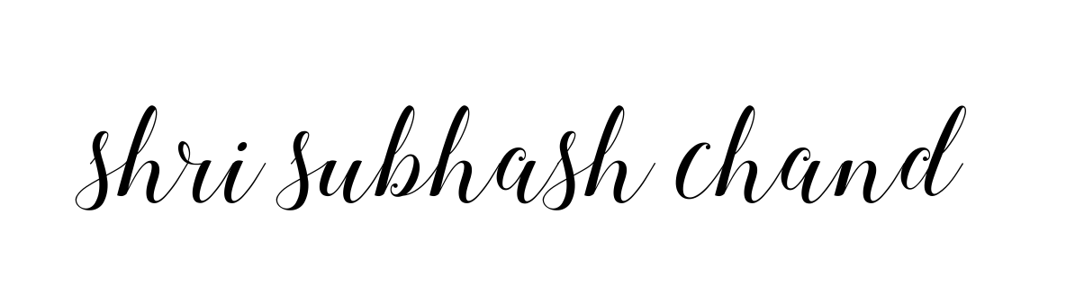 Handwritten Signature for Shri-subhash-chand - Style 144 Online