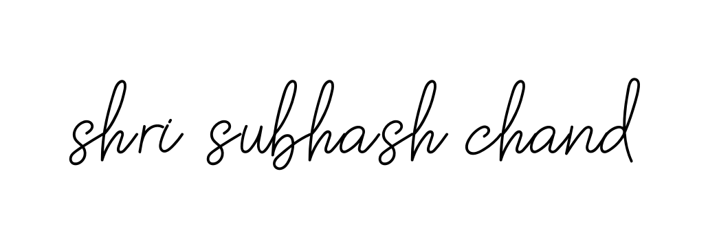 Handwritten Signature for Shri-subhash-chand - Style 145 Online