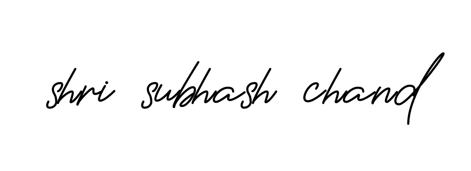 Handwritten Signature for Shri-subhash-chand - Style 150 Online