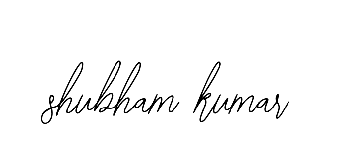Shubham-kumar signature