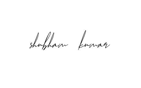 Shubham-kumar signature