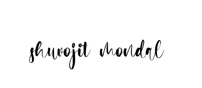 Shuvojit-mondal- signature