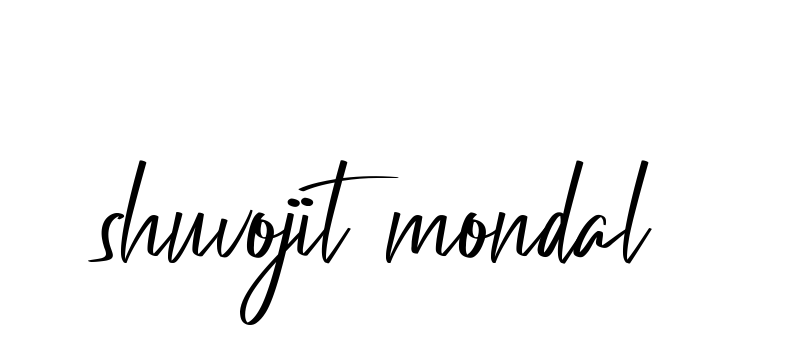 Shuvojit-mondal- signature