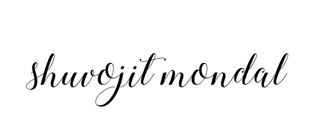 Shuvojit-mondal- signature