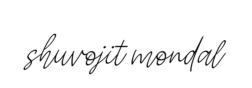 Shuvojit-mondal- signature