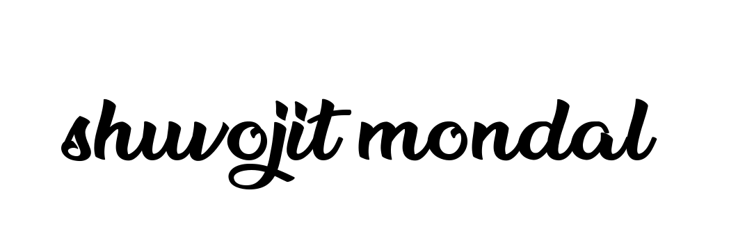 Shuvojit-mondal- signature